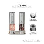 Electric Salt and Pepper Grinder Set | Vivosparks