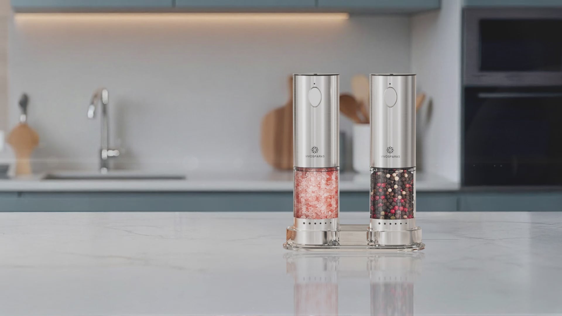Vivosparks salt and pepper grinder
