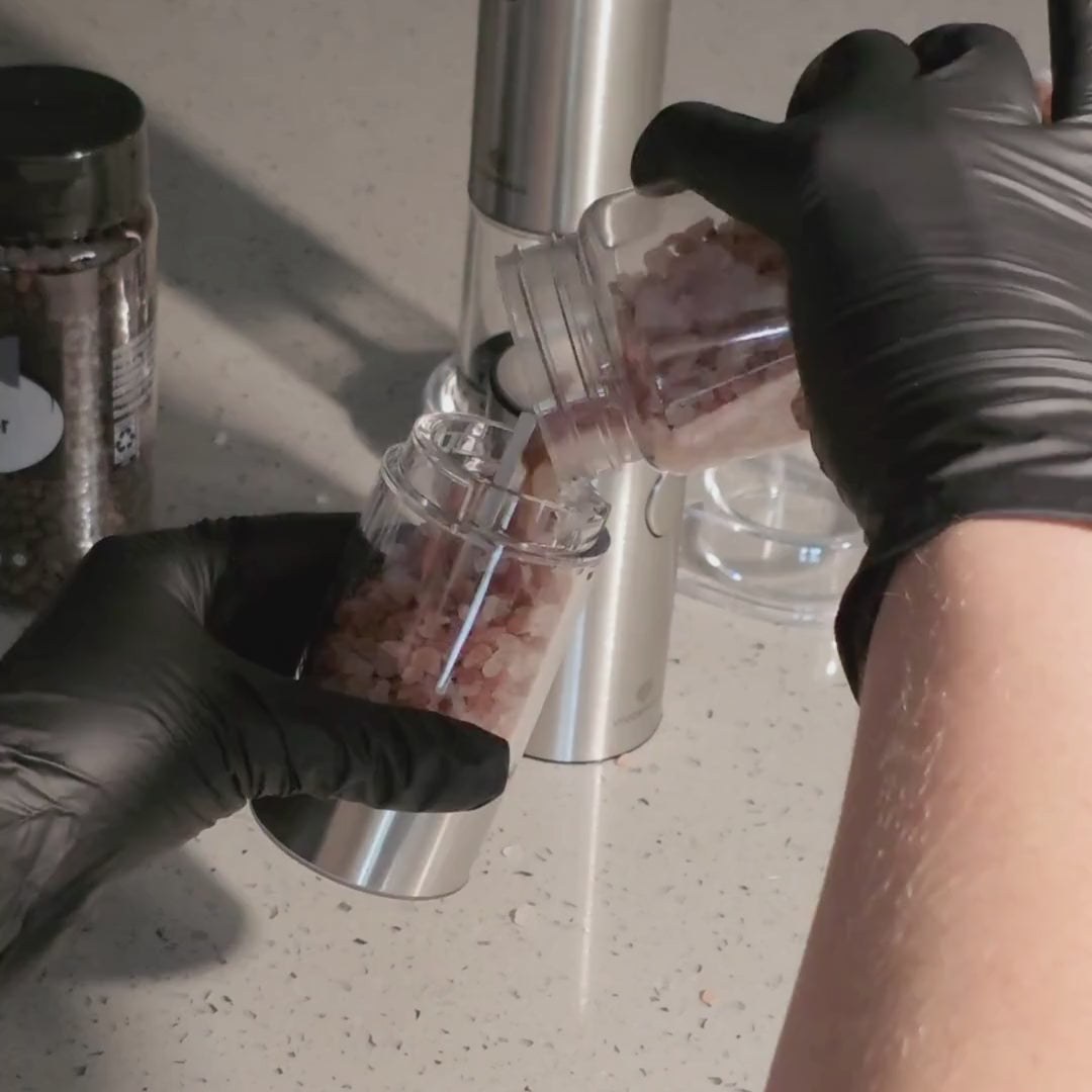 Electric Salt and Pepper Grinder Set | Vivosparks