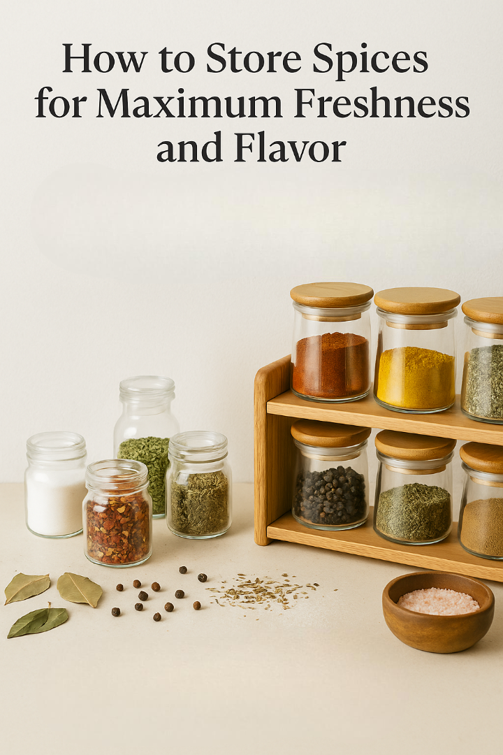 How to Store Spices for Maximum Flavor: 4 Easy Ways to Lock in Freshness
